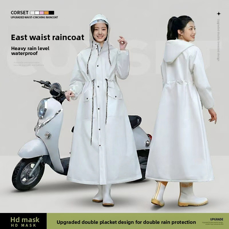 Cycling Rain Jacket Commute - M-XL Adult Raincoat For Women Men