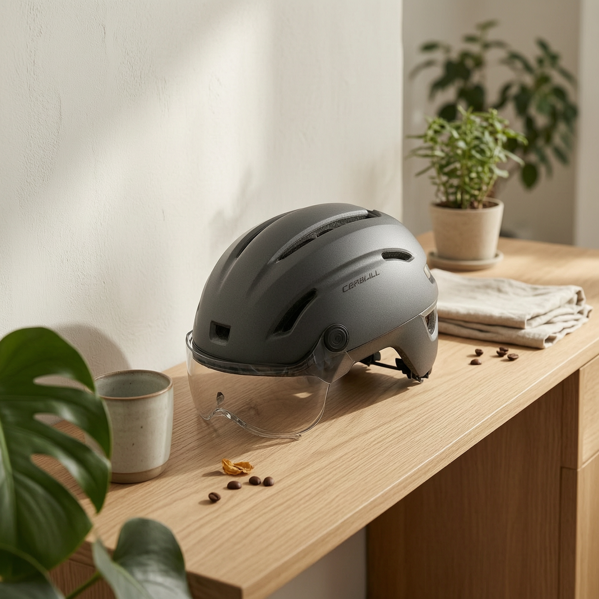Cycling Commute Gear - Electric Bicycle Commuter Helmet NTA 8776