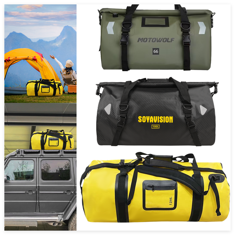 Cycling Journey - Waterproof Car Bicycle Motorcycle Tail Bag