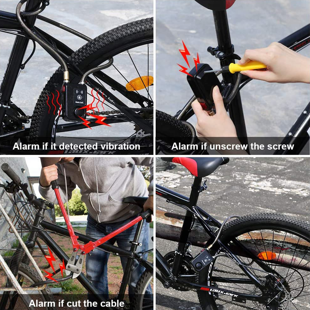 Bluetooth Smart Bike Lock Wate – Chain Lock Combination recenzja i cena