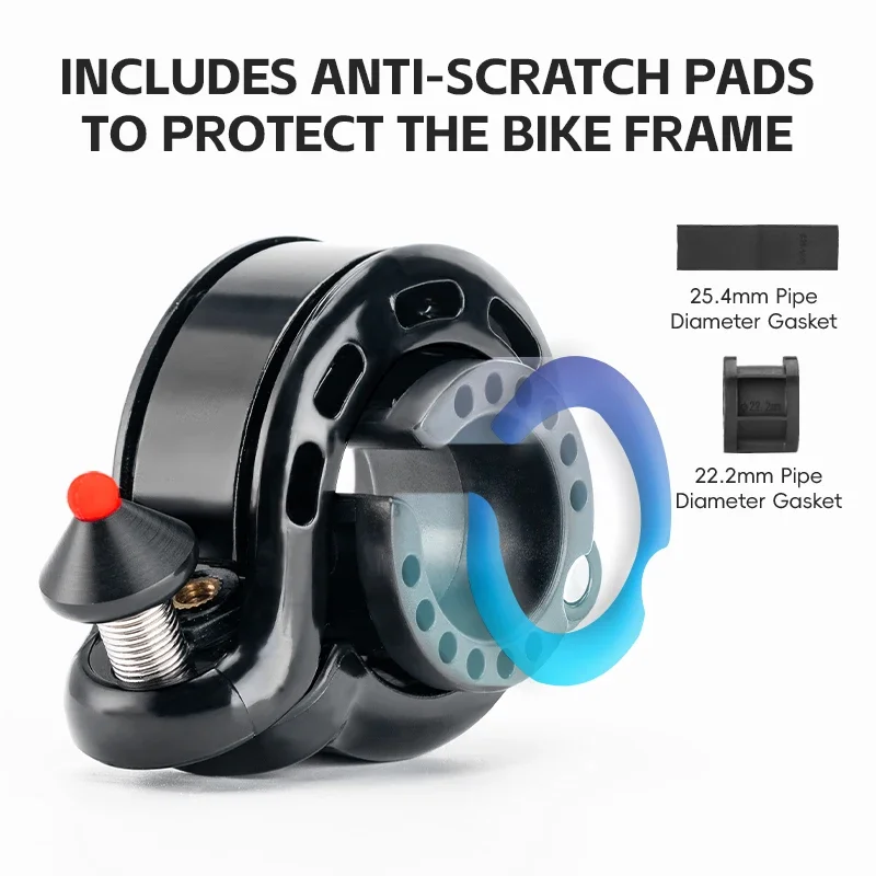 ROCKBROS Bike Bell Cycling Lou – Bell Handlebar Ring recenzja i cena