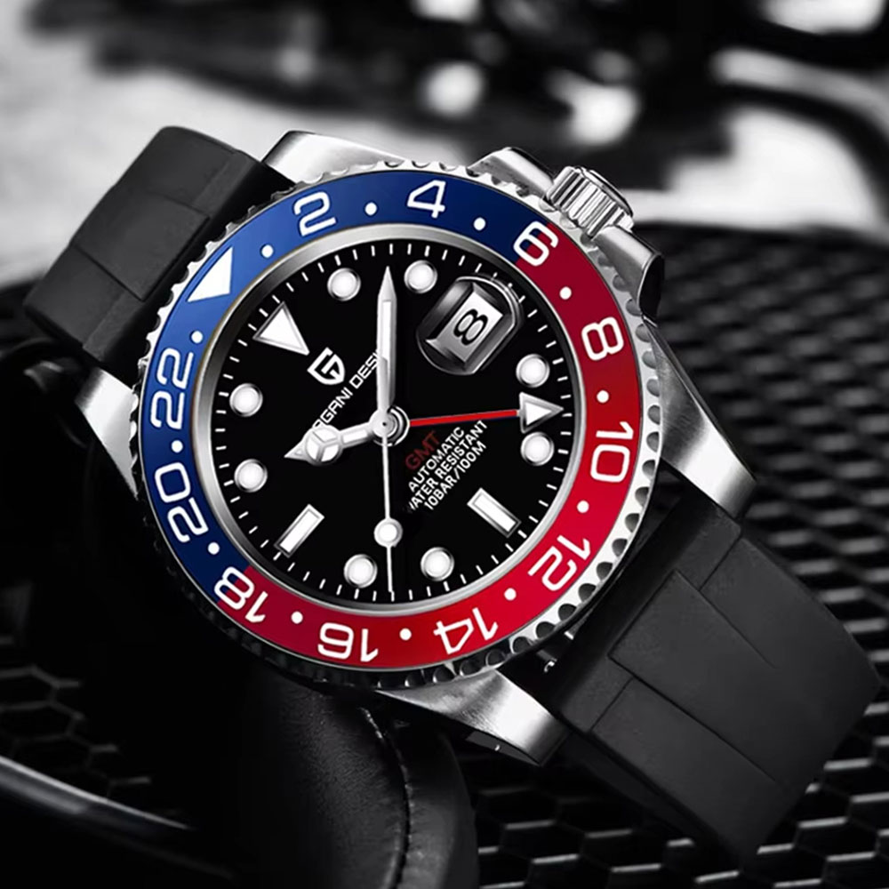 40mm PAGANI DESIGN GMT Men Wat – Cycling Zones recenzja i cena