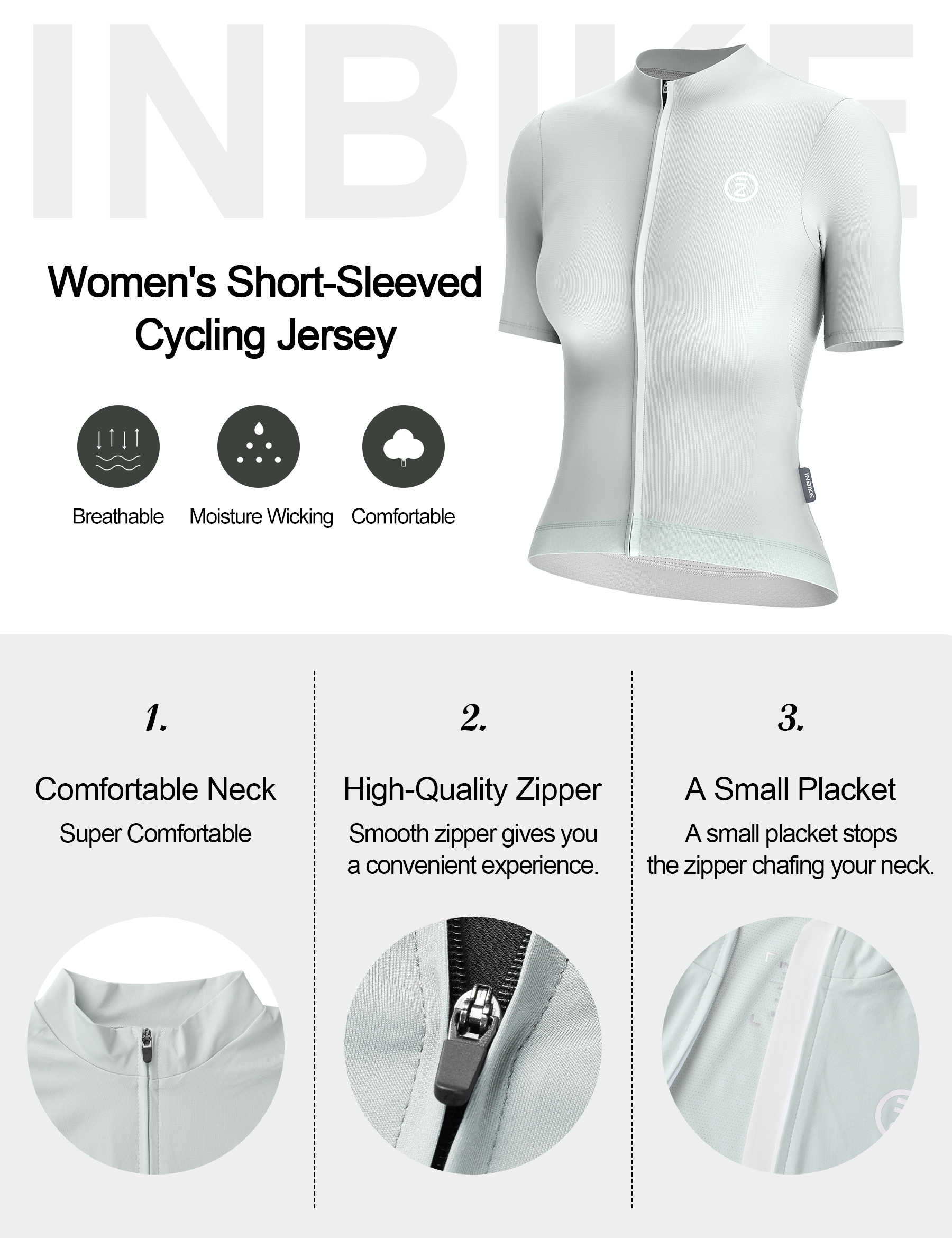INBIKE Women's Cycling Jersey  – Cycling Commuter Clothing recenzja i cena