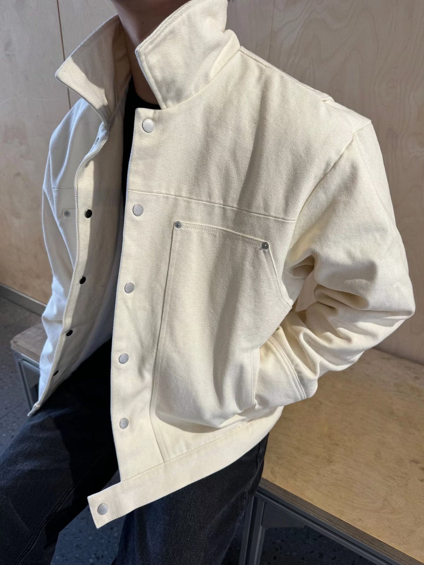 Mens Jacket Coat Y2K Phosphore – Cycling Commute Jacket recenzja i cena