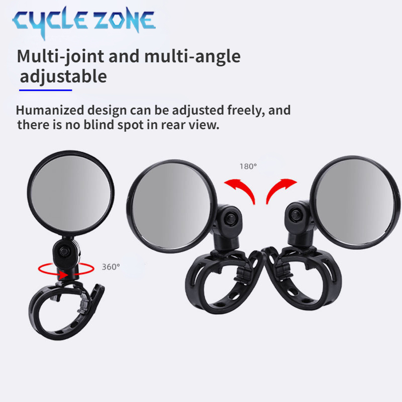 2PCS Bicycle Rearview Mirror 3 – Cycling Zones recenzja i cena