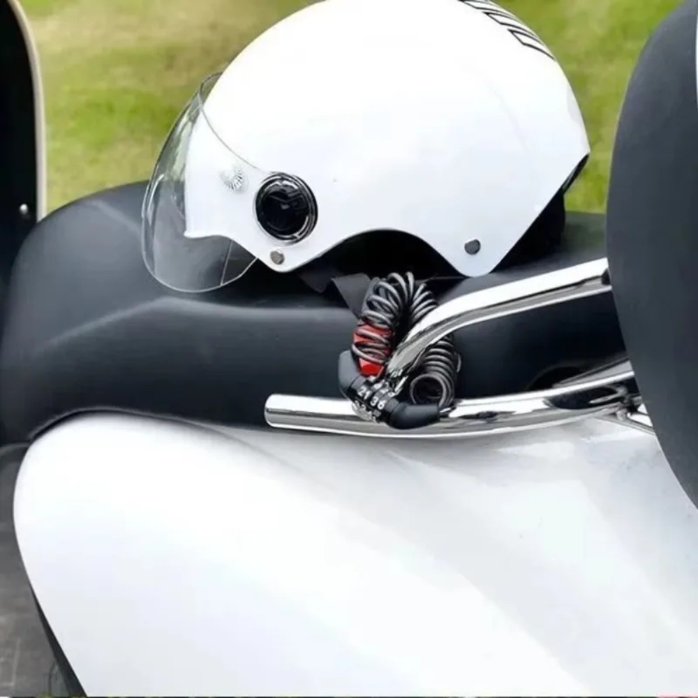Bicycle Motorcycle Helmet Lock – Chain Lock Combination recenzja i cena
