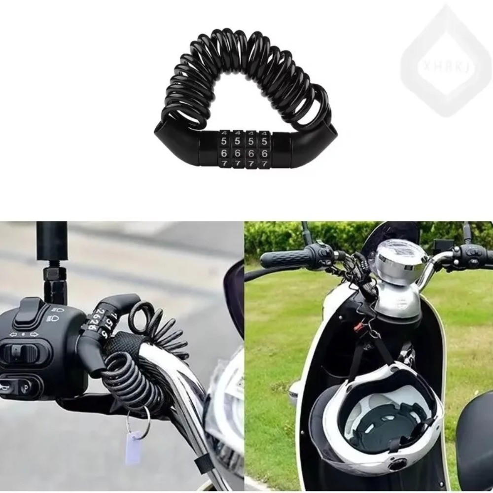 Bicycle Motorcycle Helmet Lock – Chain Lock Combination recenzja i cena