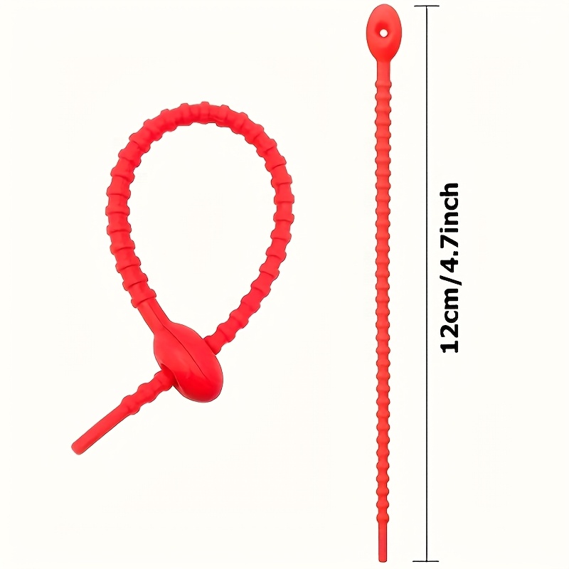 Silicone Cable Ties, 30PCS Reu – Cable Lock Flexible recenzja i cena