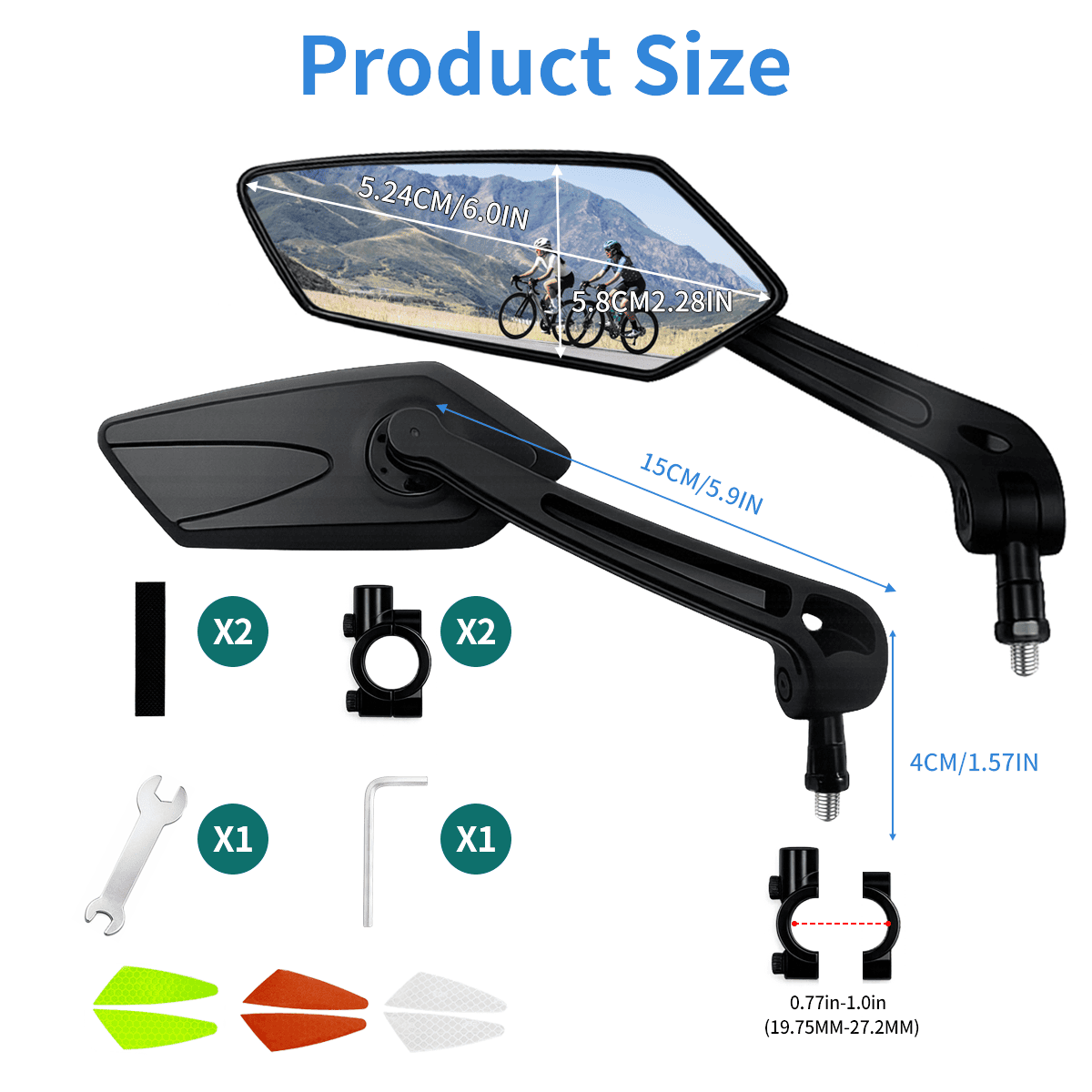 1 Pair Adjustable Handlebar Bi – Cycling Zones recenzja i cena