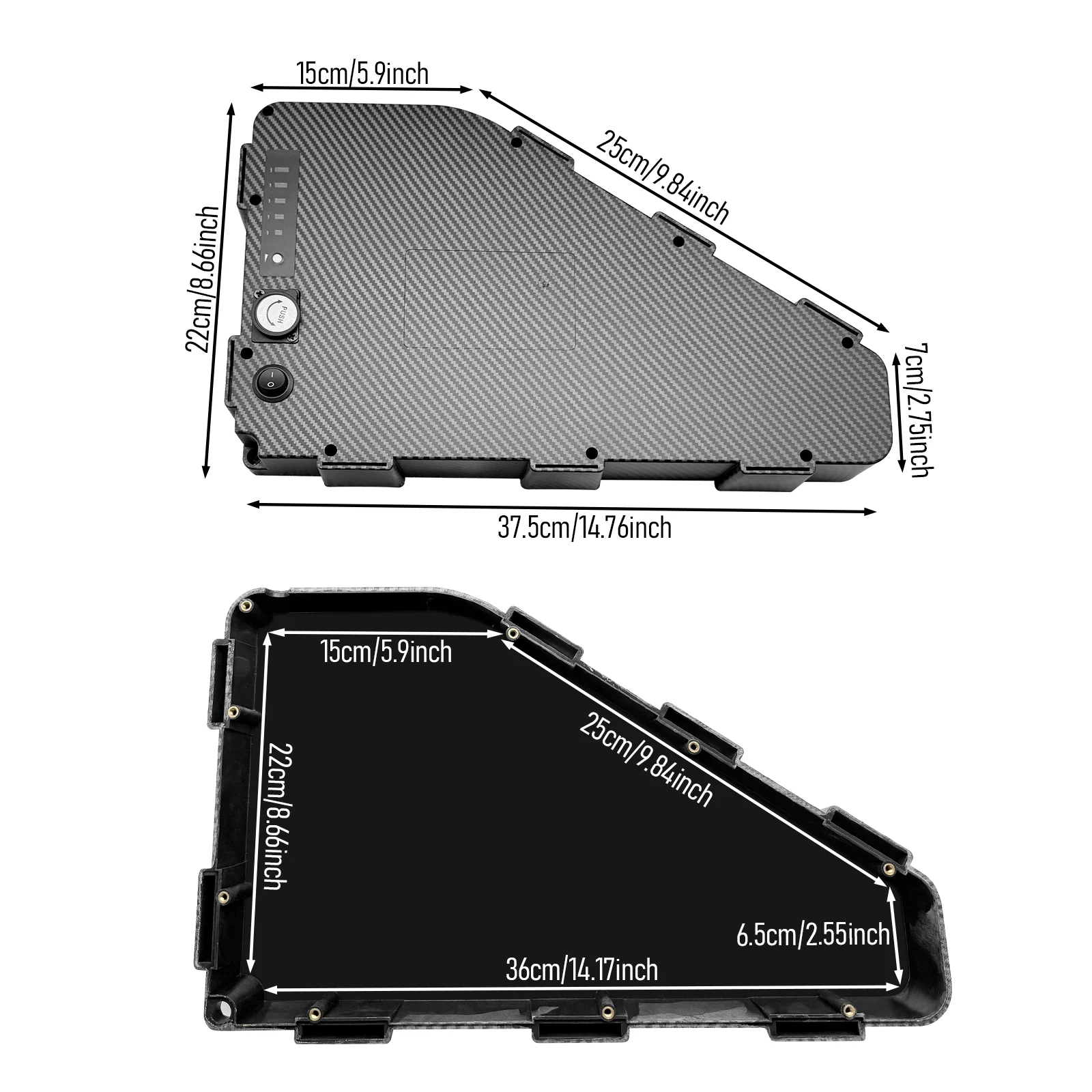 Triangle Battery Case Fit 80PC – Cycling Zones recenzja i cena