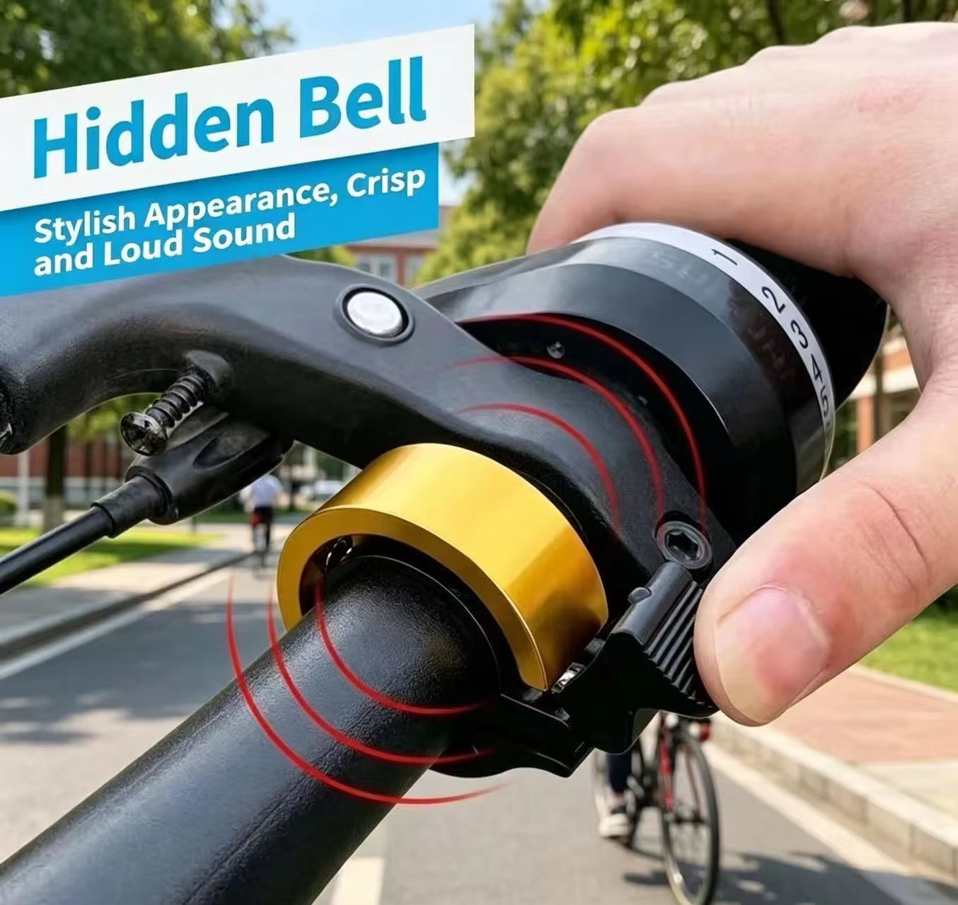 2026 Hot Bicycle Bell with Lou – Bell Handlebar Ring recenzja i cena