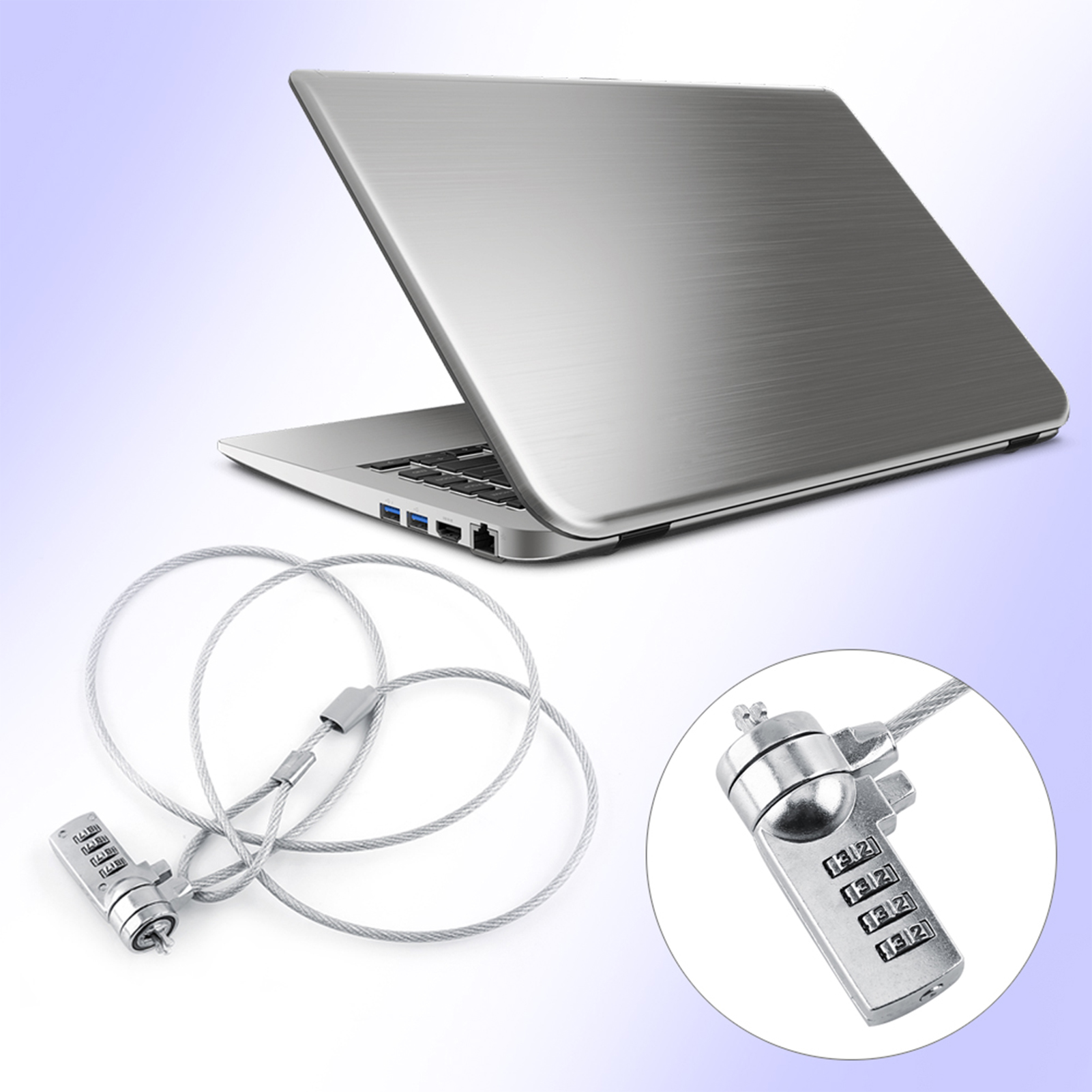 Laptop Theft Deterrent Laptop  – Chain Lock Combination recenzja i cena