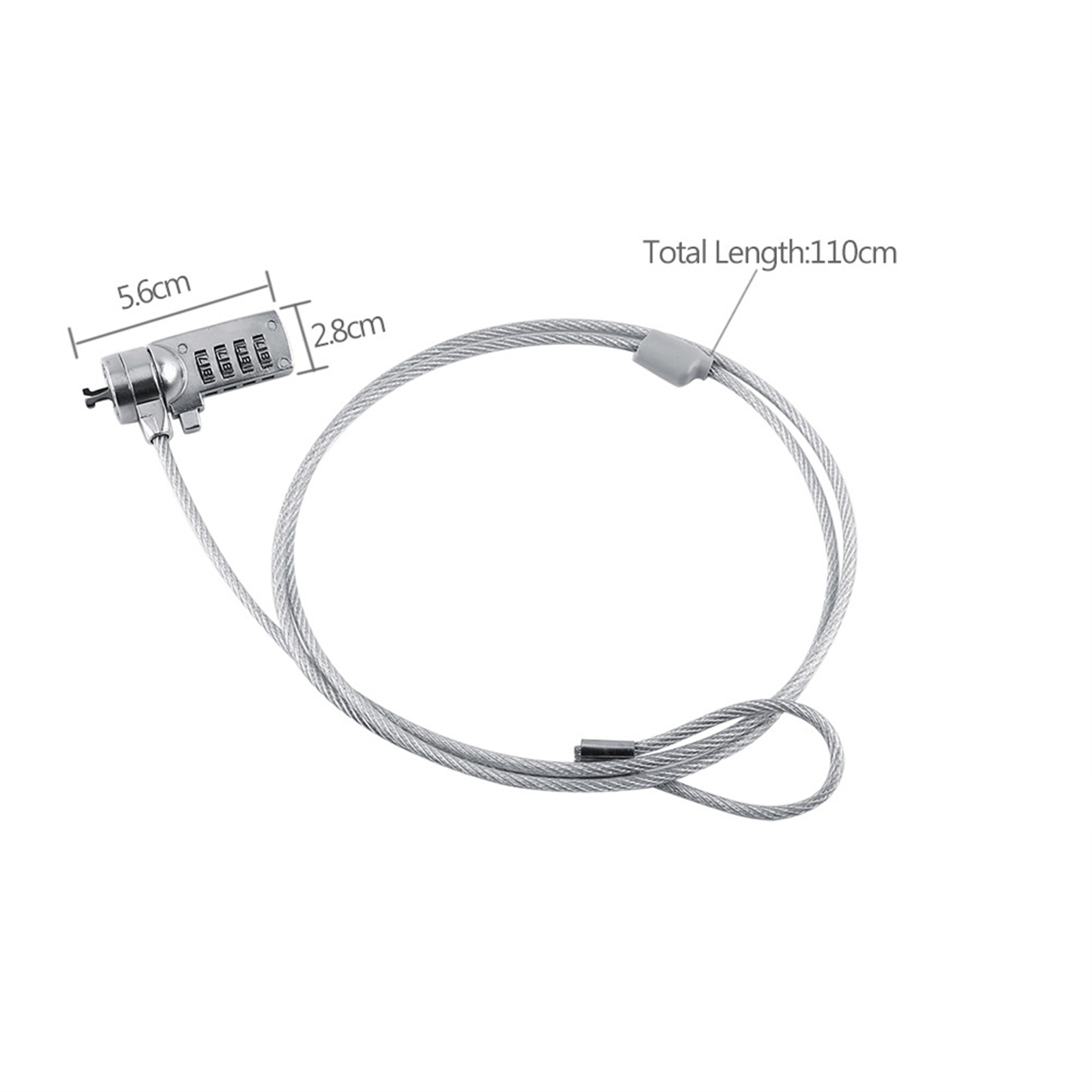 Laptop Theft Deterrent Laptop  – Chain Lock Combination recenzja i cena