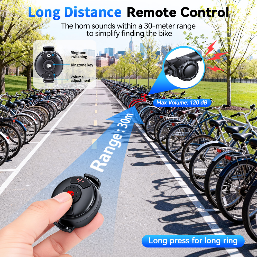 Rockbye Bike Electric Bell Rec – Bell Handlebar Ring recenzja i cena