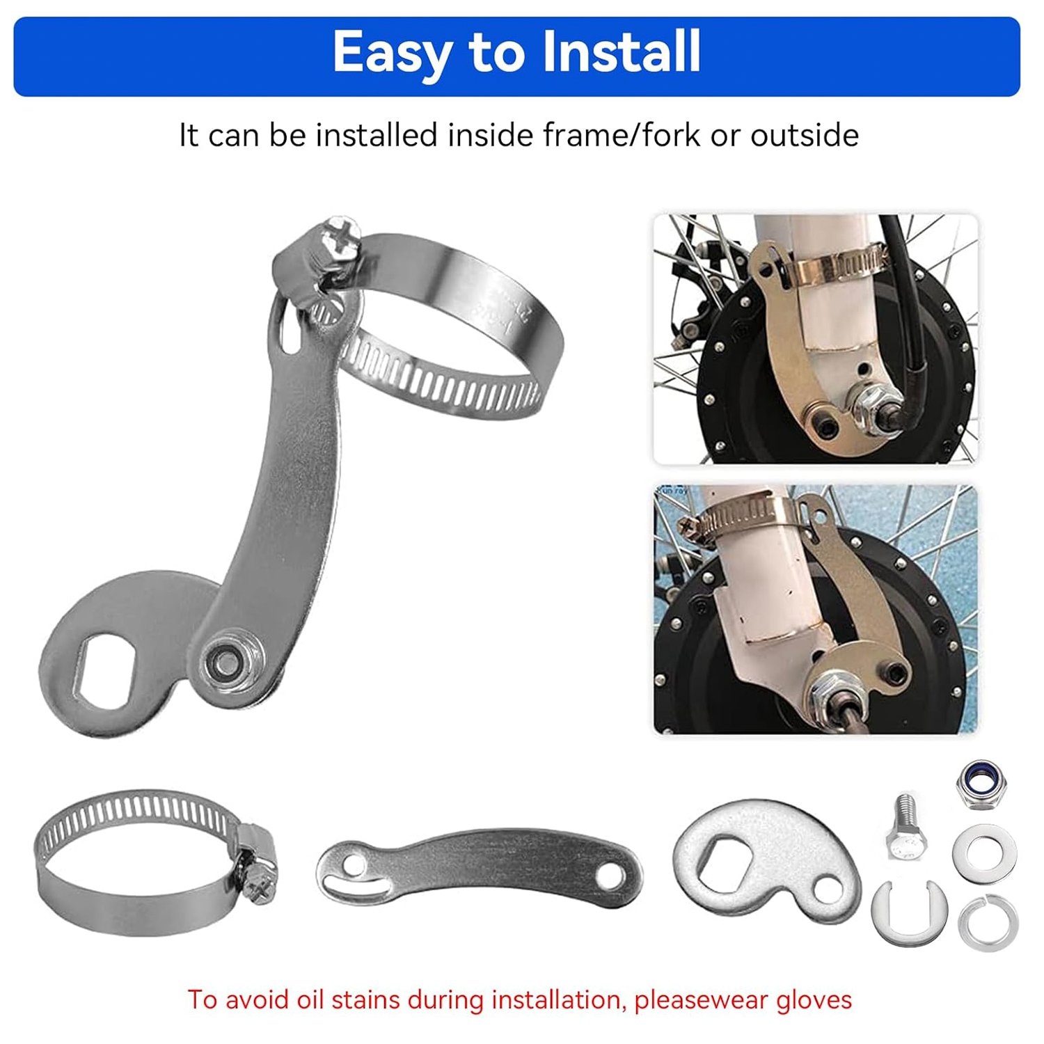 2 Sets Torque Arm Conversion K – Dynamo Hub Front recenzja i cena