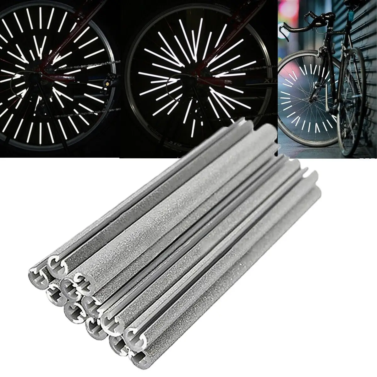 12pcs/set Bicycle Spoke ABS Hi – Spoke Reflector Set recenzja i cena