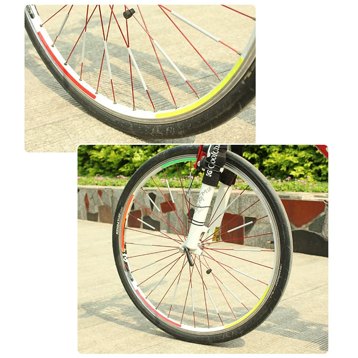 12pcs/set Bicycle Spoke ABS Hi – Spoke Reflector Set recenzja i cena