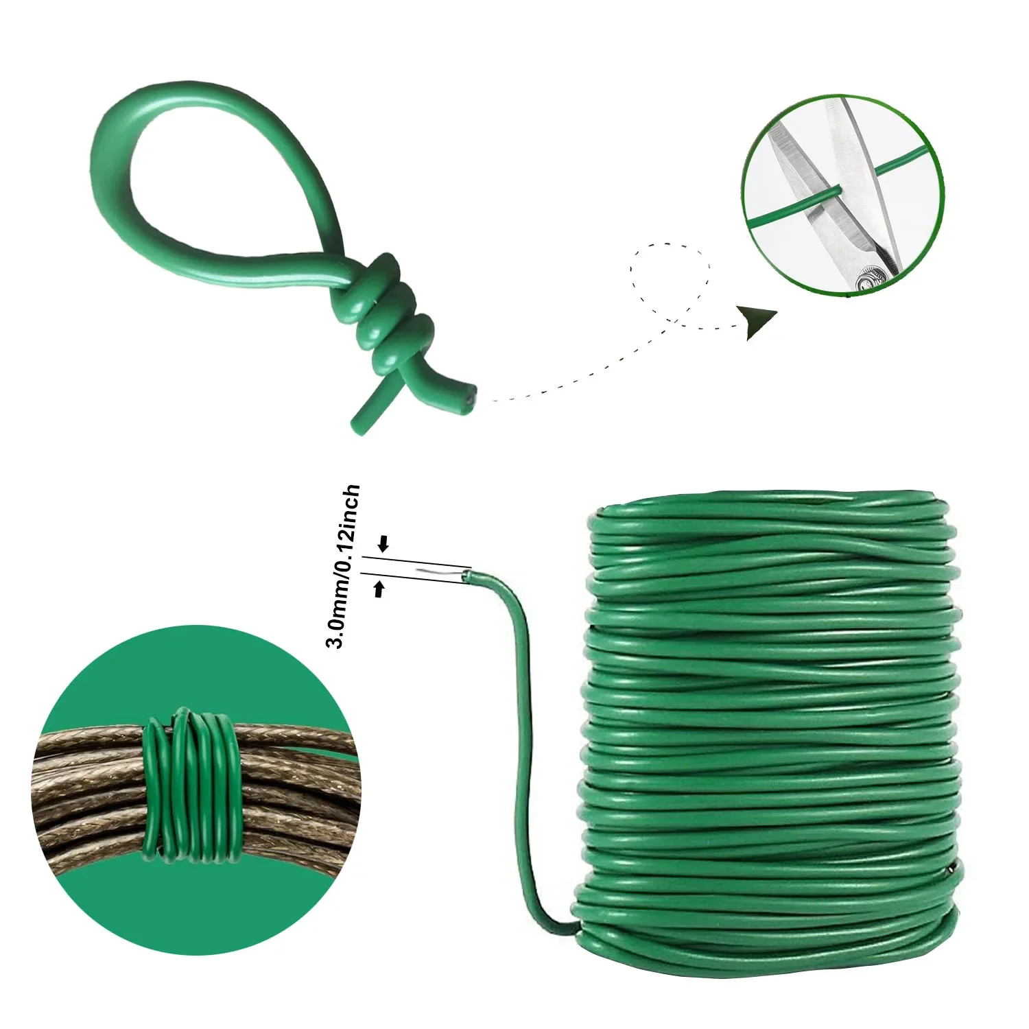 5/8/10m Reusable Plant Support – Cable Lock Flexible recenzja i cena