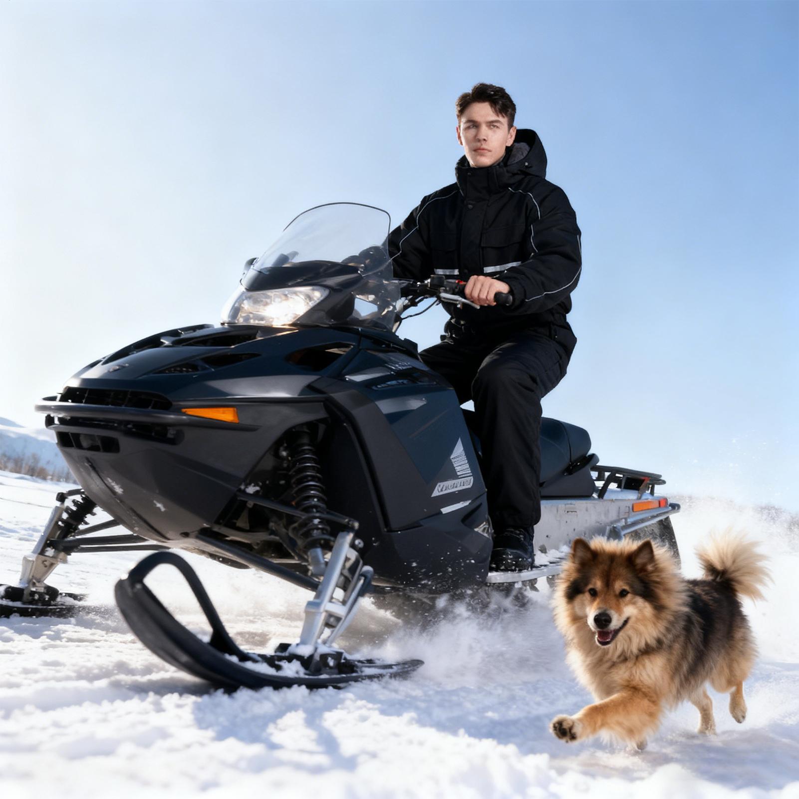 Motorcycle Winter Jacket 4-Poc – Cycling Commute Clothes recenzja i cena