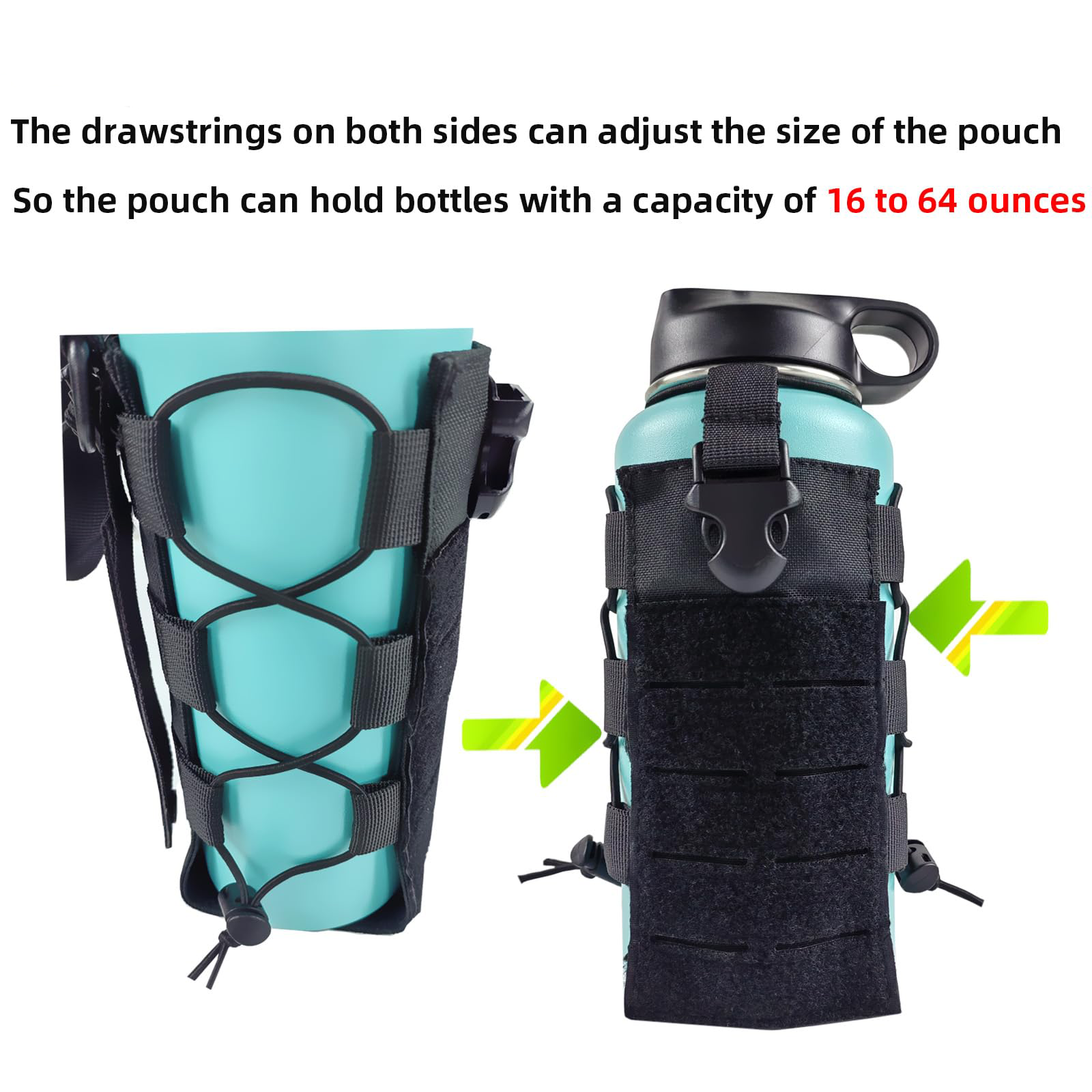 1000D Molle Water Bottle Holde – Cycling Commute Backpack recenzja i cena