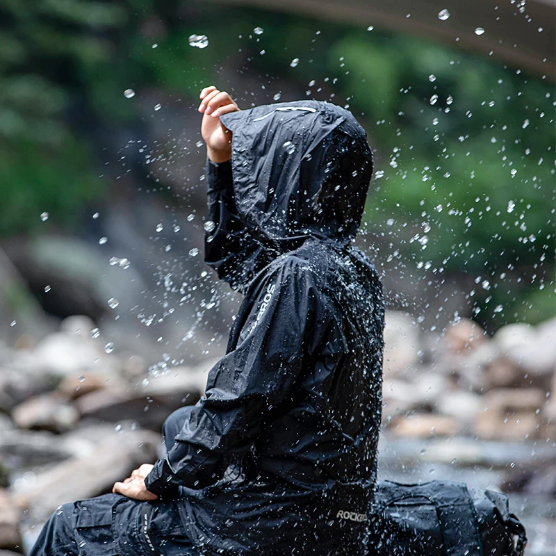 ROCKBROS Waterproof Cycling Ra – Cycling Rain Jacket Commute recenzja i cena