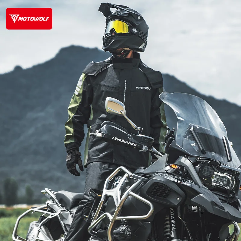 Motorcycle Reflective Raincoat – Cycling Commuter Rain Jacket recenzja i cena