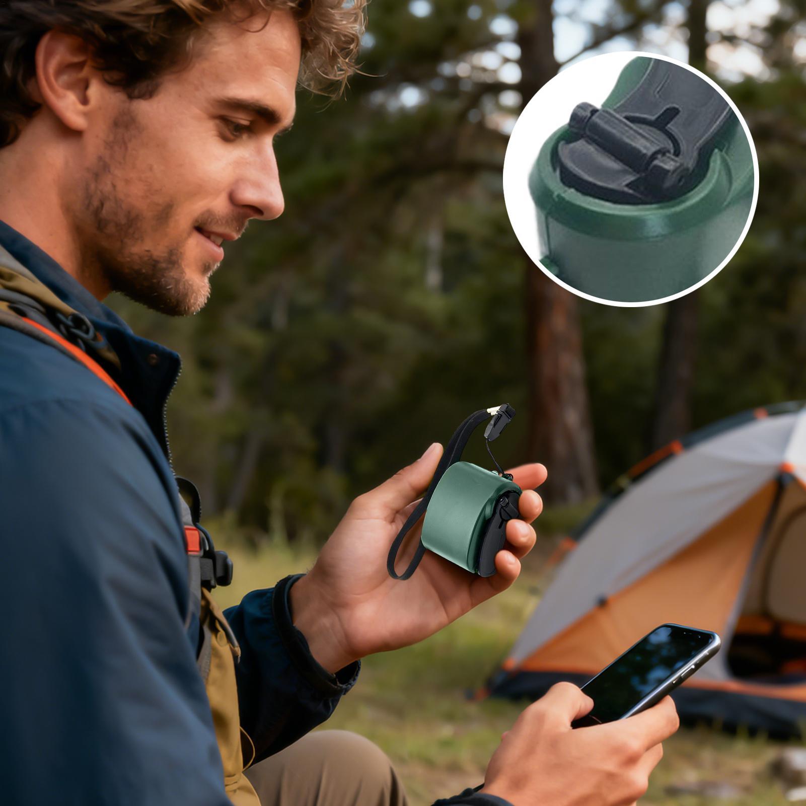 Hand Crank Cell Phone Charger  – Usb Charger Dynamo recenzja i cena