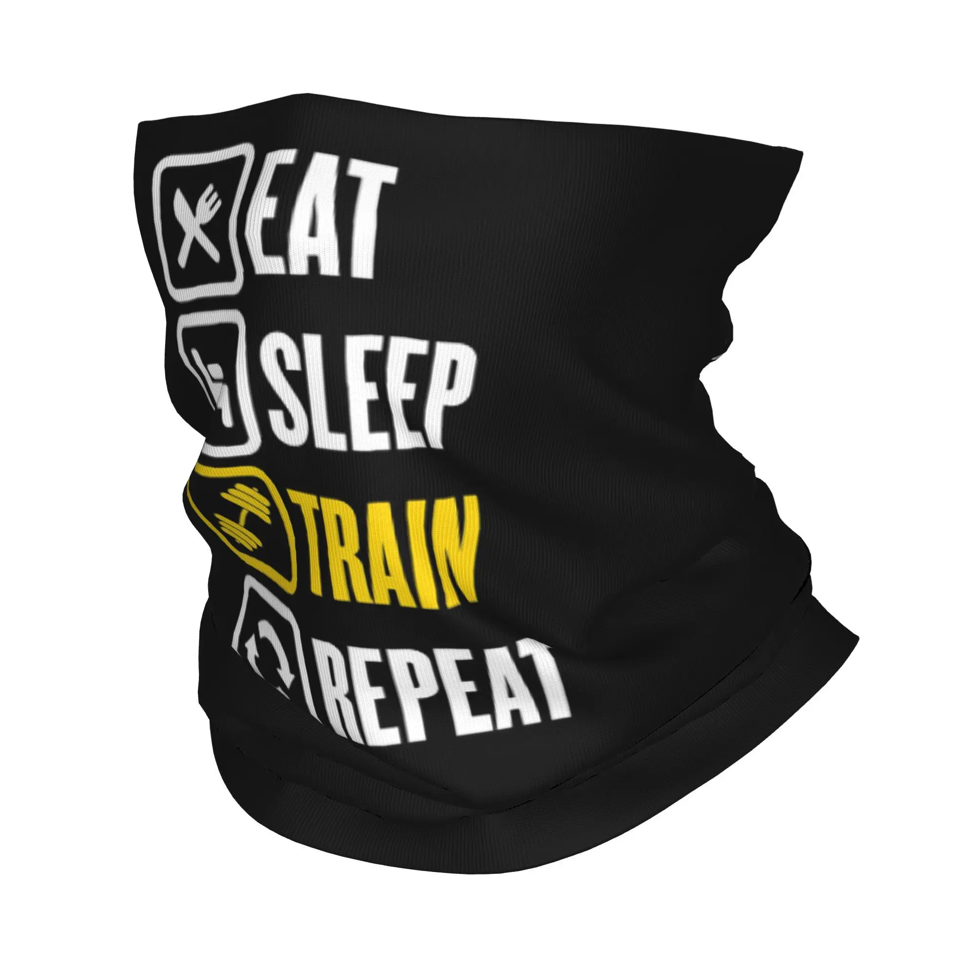 Eat Sleep Train Repeat Gym Mot – Cycling Quote recenzja i cena
