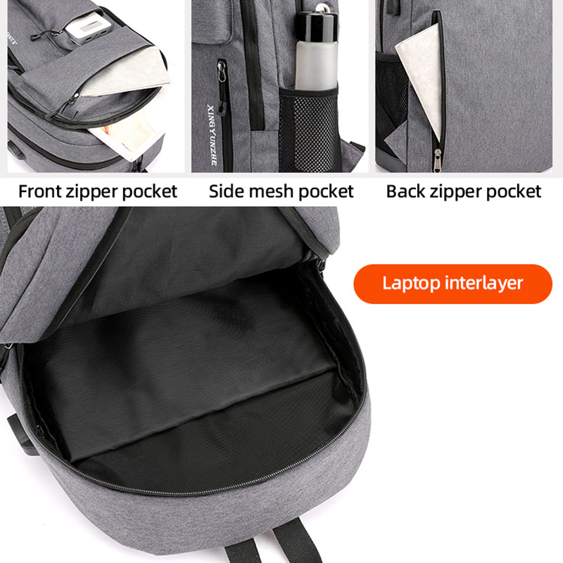 Men Women USB Charging Backpac – Cycling Commuter Backpack Laptop recenzja i cena