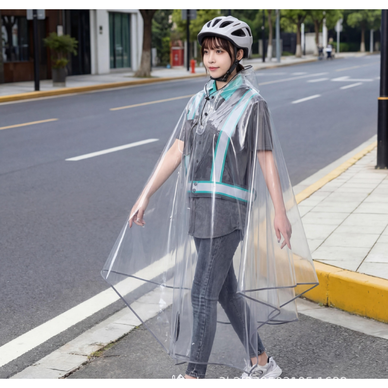 Electric Scooter Raincoat, Ful – Cycling Rain Jacket Commute recenzja i cena