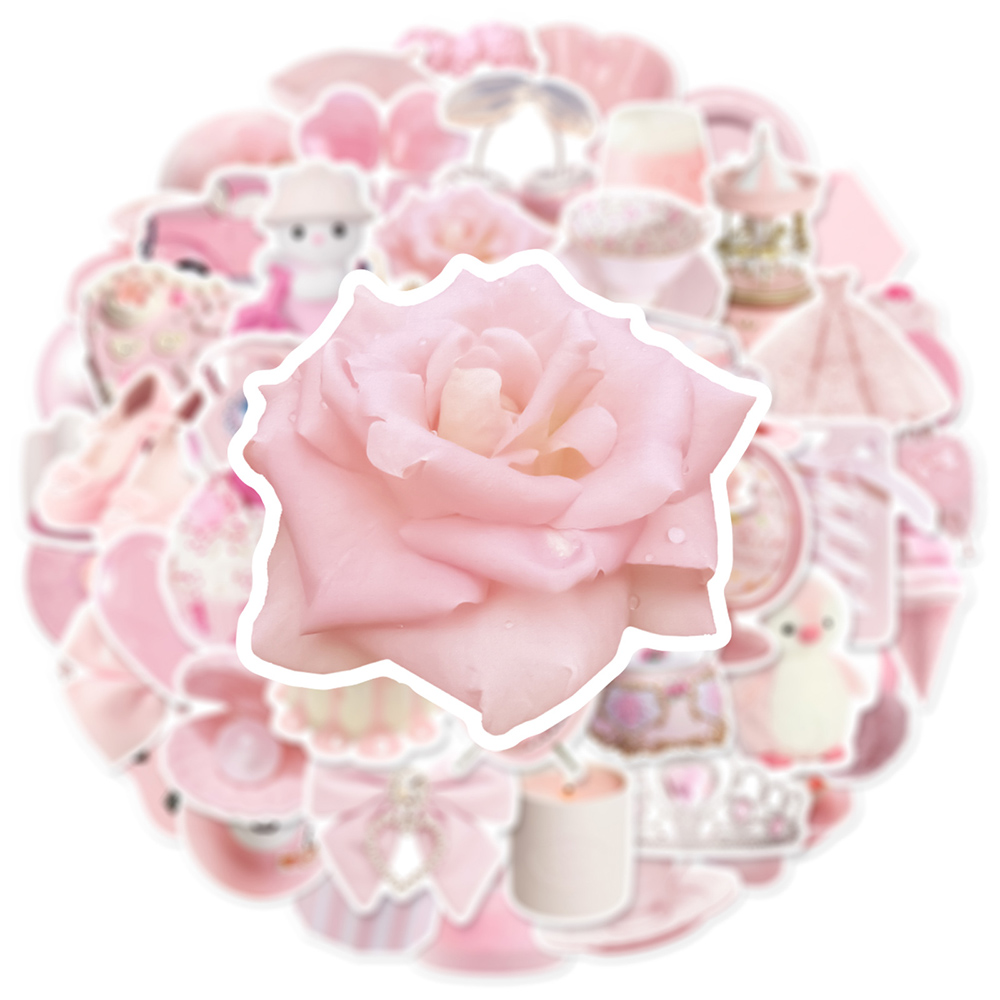 10/30/50pcs Cute Pink Girls St – Cycling Journey recenzja i cena