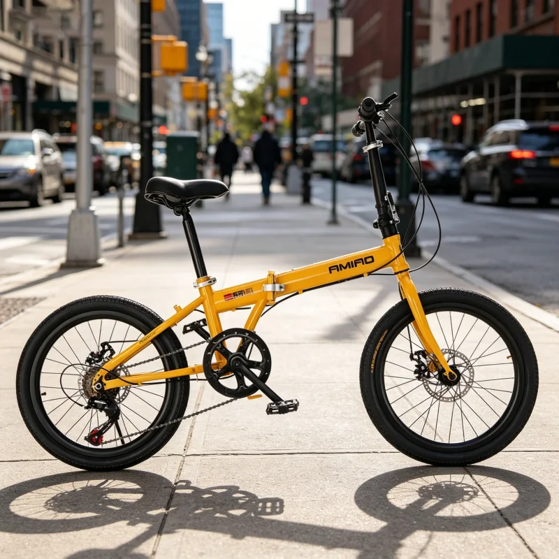 20 Inch Yellow Spoke Wheel Fol – Commuting With Bike recenzja i cena