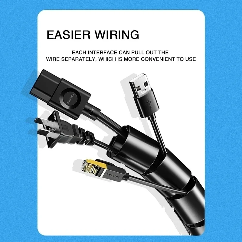 2M/1M Black Cable Wire Protect – Cable Lock Flexible recenzja i cena