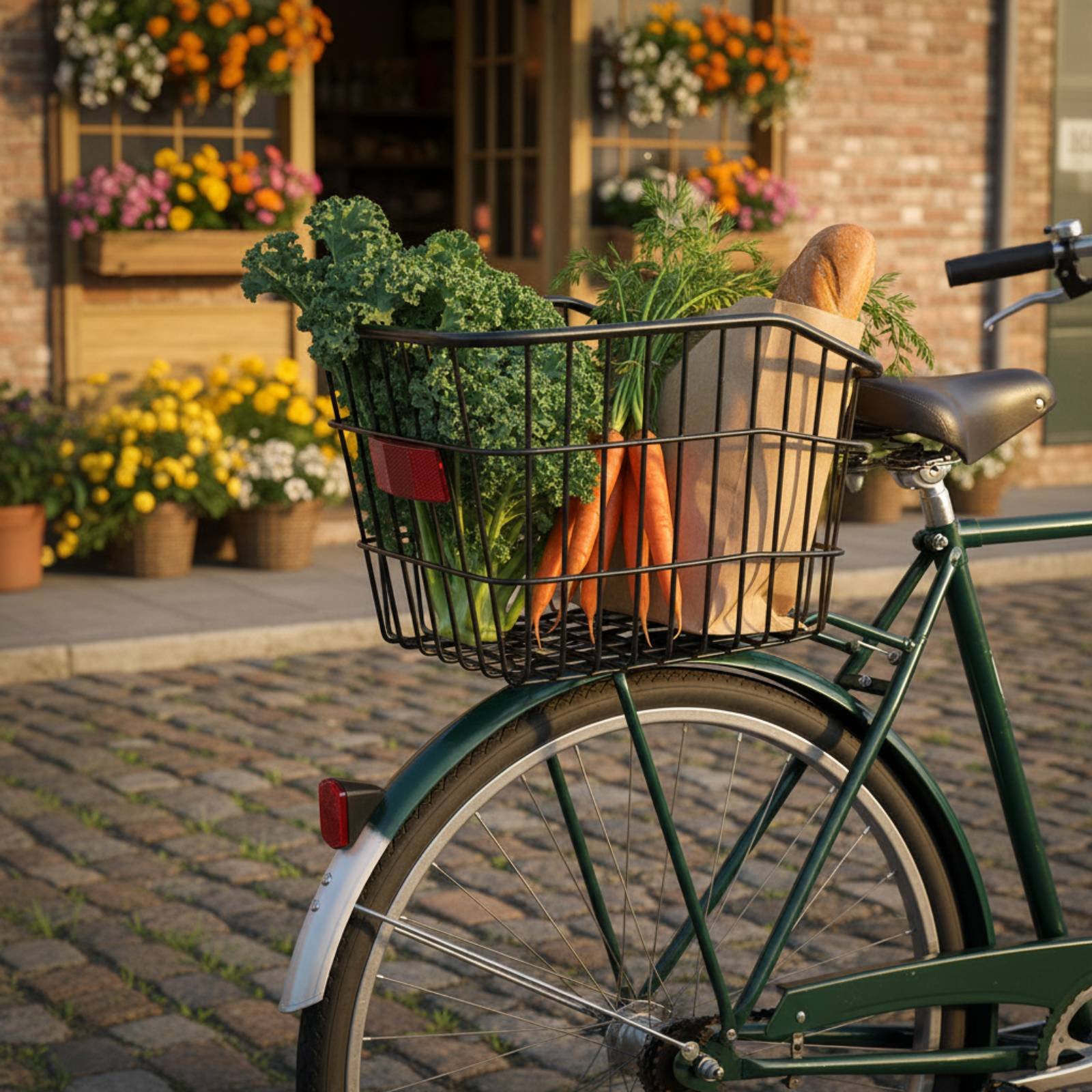 Cycle Rear Rack Basket Sturdy- – Commuter Cycling recenzja i cena