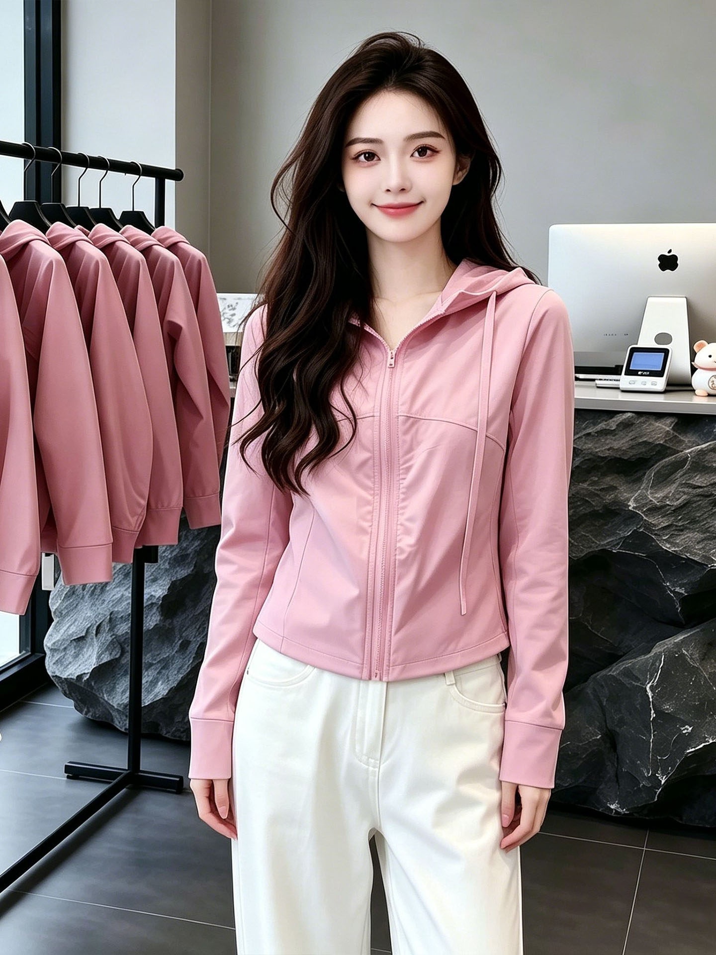 2026 Summer Ice Silk Women's L – Cycling Commute Jacket recenzja i cena
