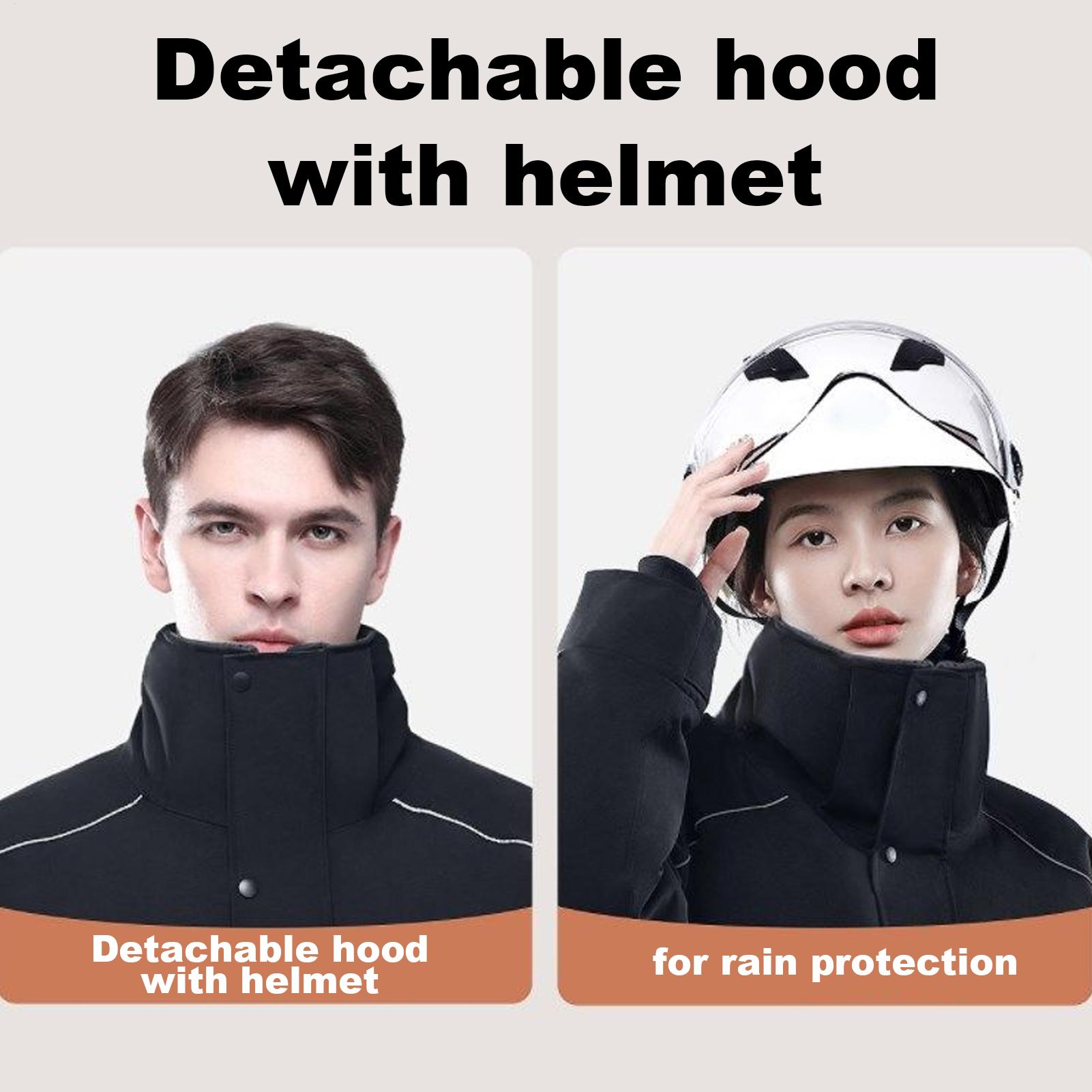 Motorcycle Winter Jacket 4-Poc – Cycling Commute Jacket recenzja i cena
