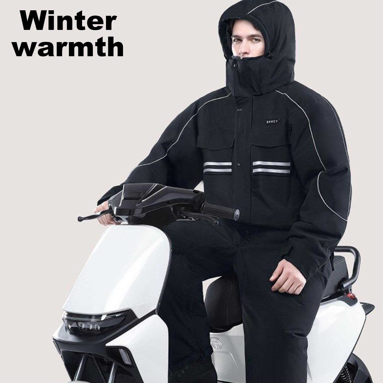 Motorcycle Winter Jacket 4-Poc – Cycling Commute Jacket recenzja i cena