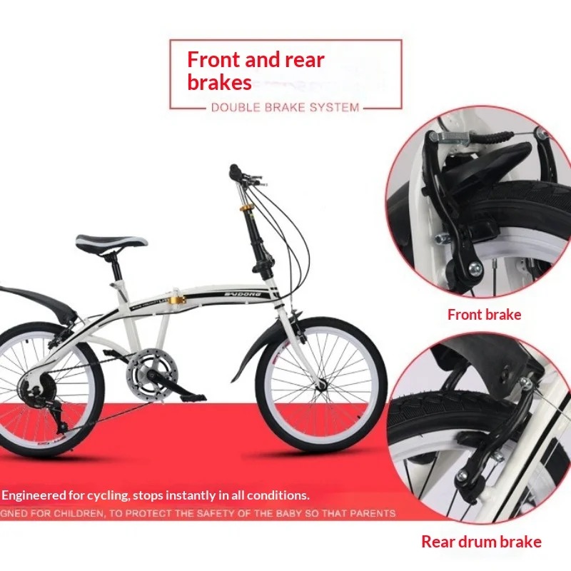 20 Inch Folding Bicycle - Comp – Commuting With Bike recenzja i cena