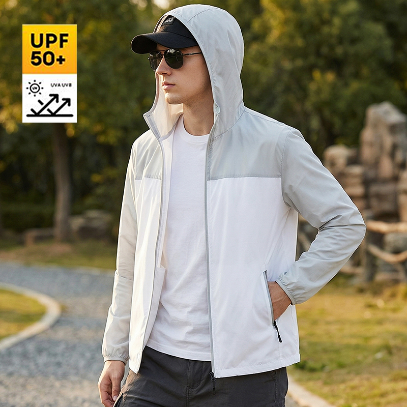 New Summer Men's Sunscreen Jac – Cycling Commute Jacket recenzja i cena
