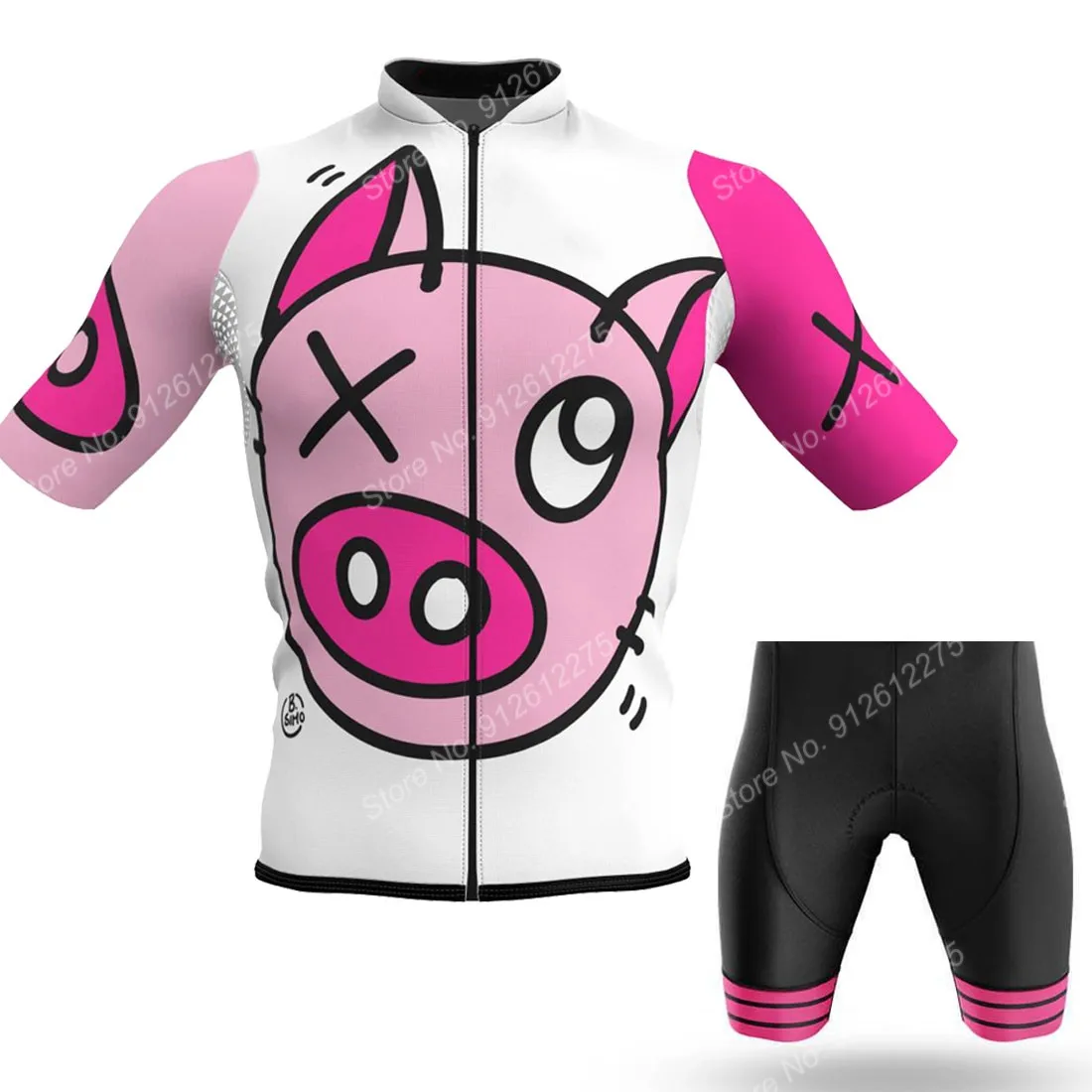 Set Cartoon Comic Pig 2023 Cyc – Cycling Commuter Clothing recenzja i cena