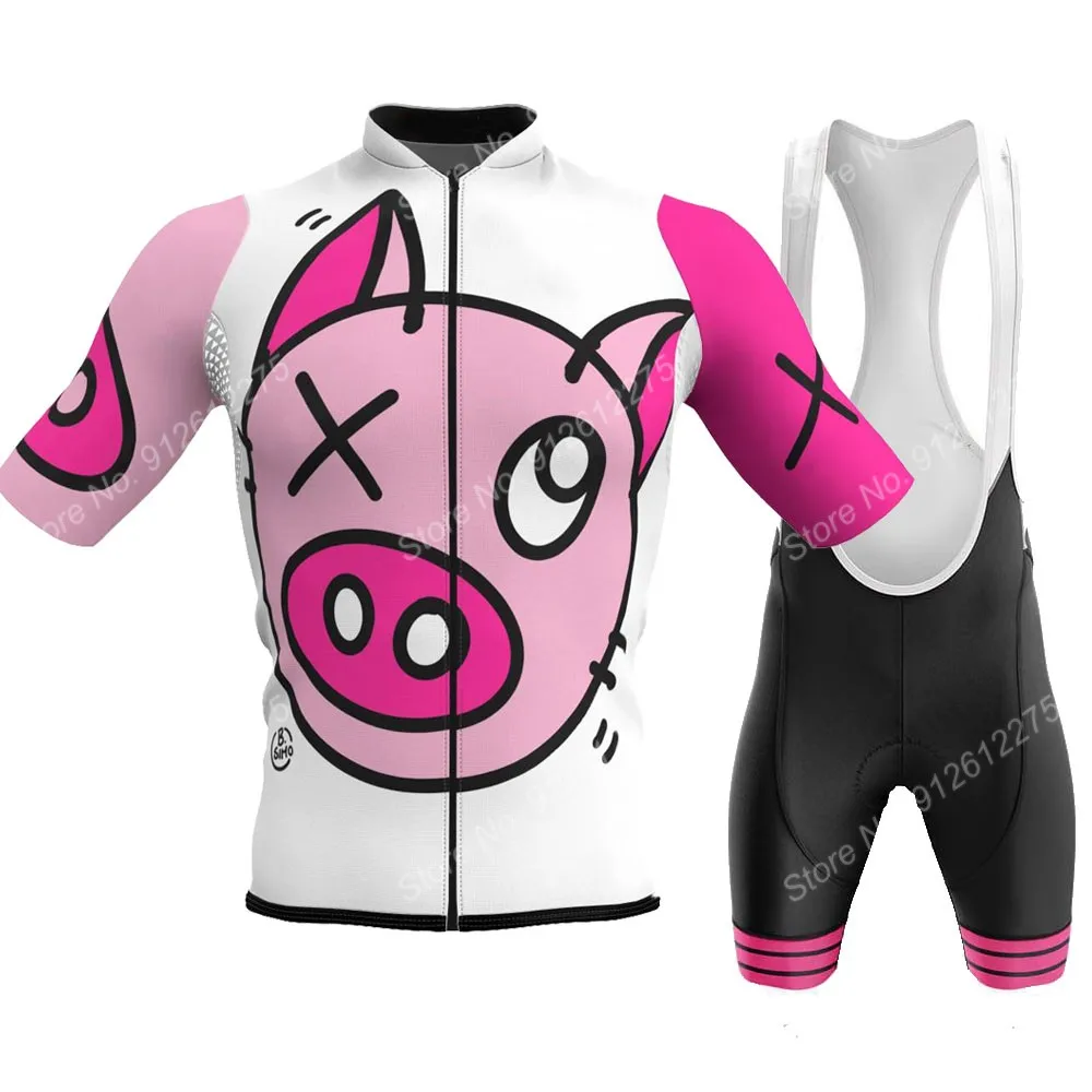 Set Cartoon Comic Pig 2023 Cyc – Cycling Commuter Clothing recenzja i cena