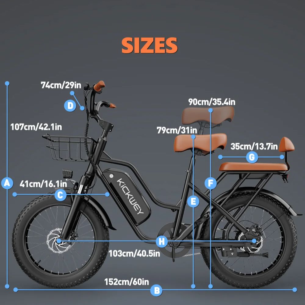 Kickwey LD20 Electric Bike for – Commuting With Bike recenzja i cena