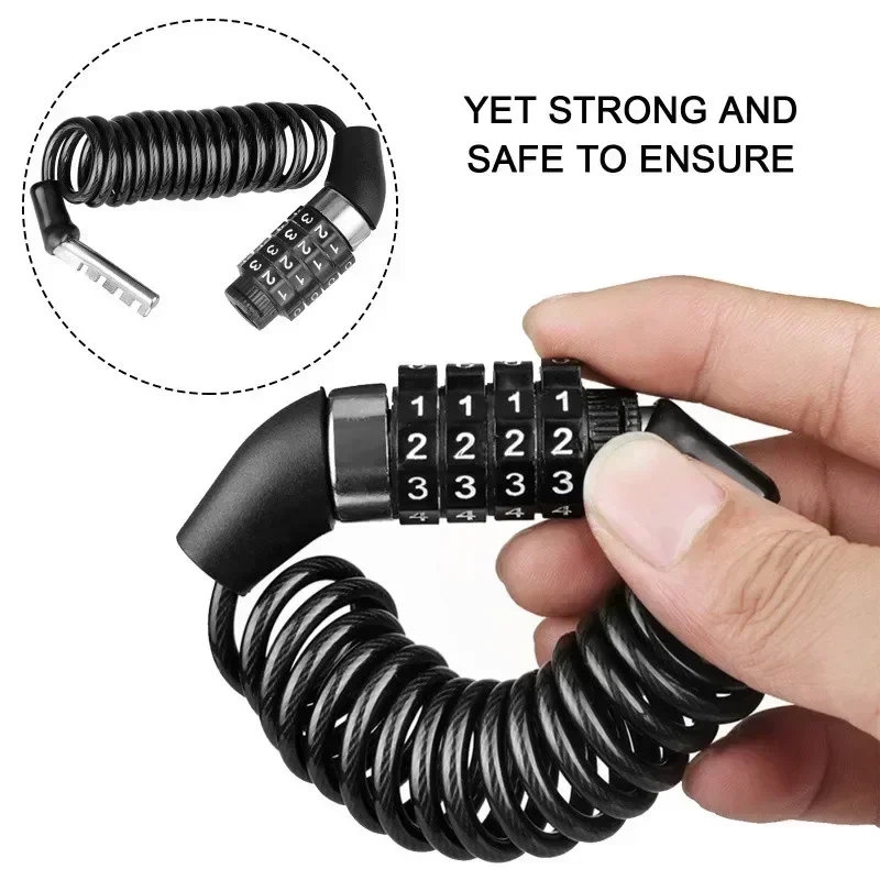 Motorcycle Bicycle Anti-Theft  – Chain Lock Combination recenzja i cena