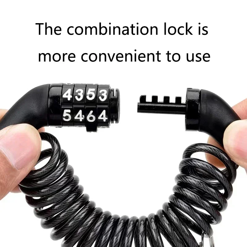Motorcycle Bicycle Anti-Theft  – Chain Lock Combination recenzja i cena