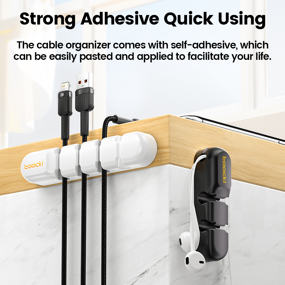 Toocki Cable Organizer 3 5 7 H – Cable Lock Flexible recenzja i cena