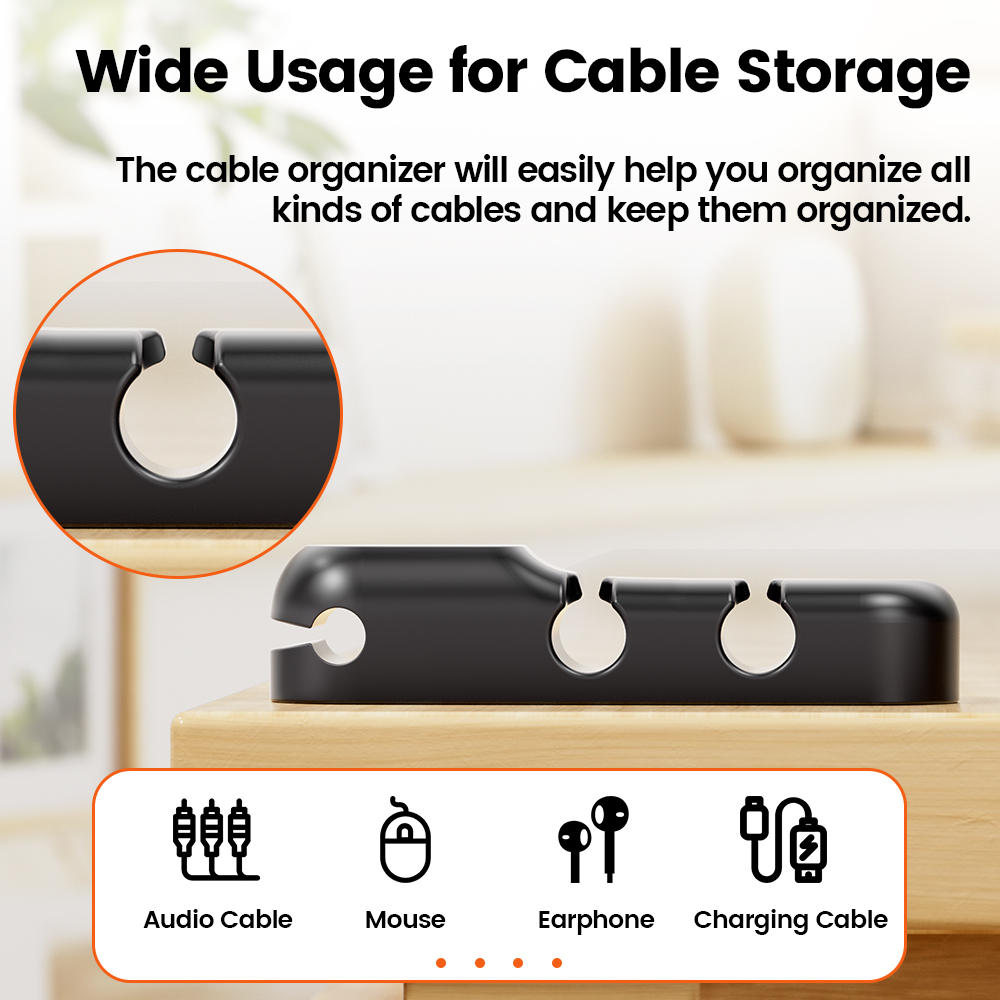 Toocki Cable Organizer 3 5 7 H – Cable Lock Flexible recenzja i cena