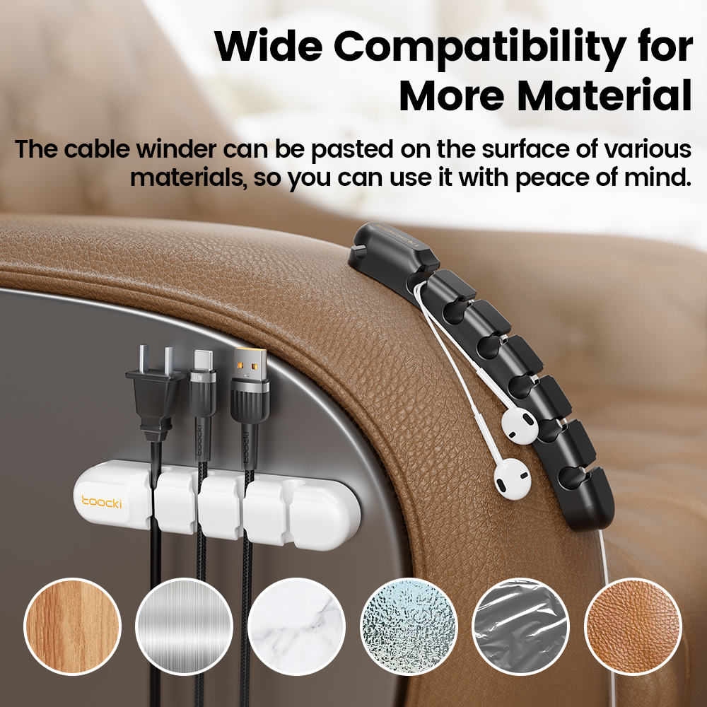 Toocki Cable Organizer 3 5 7 H – Cable Lock Flexible recenzja i cena