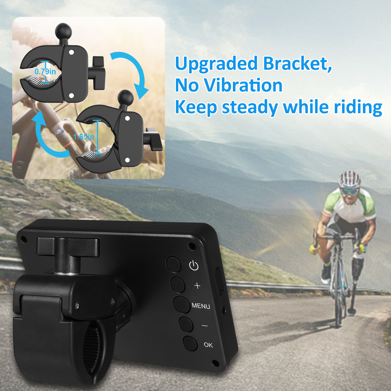 Handlebar Bike Mirror, 1080P R – Cycling Zones recenzja i cena