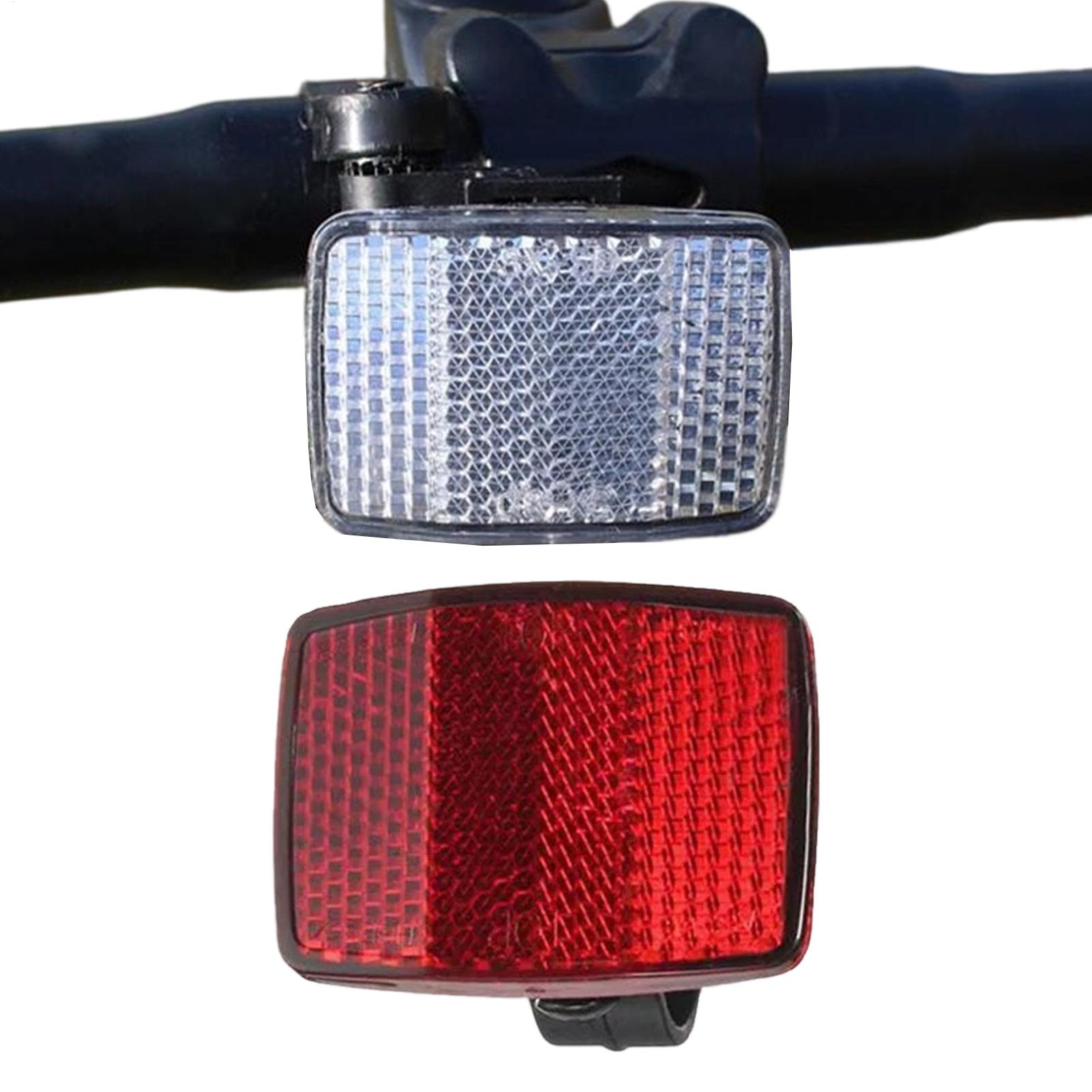 2 Pcs Bike Front Rear Reflecto – Cycling Commute Gear recenzja i cena