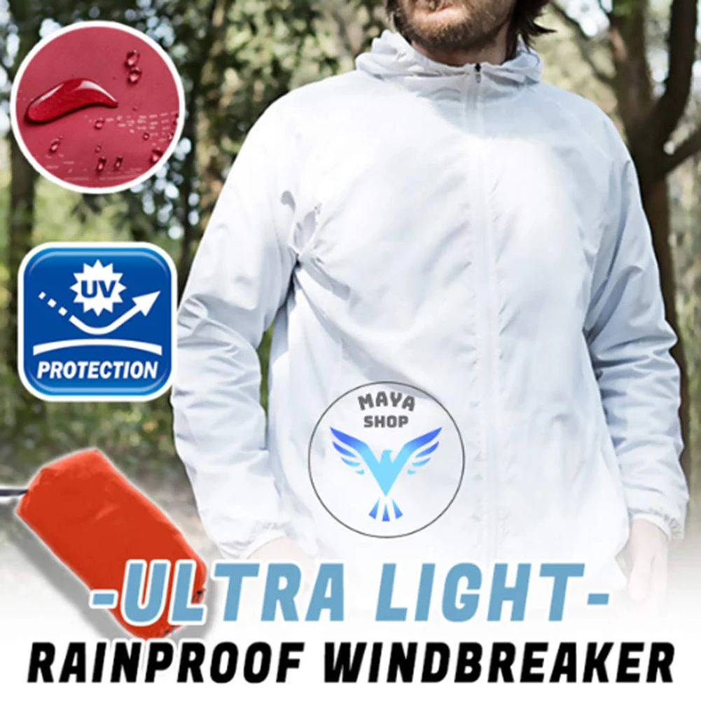 Outdoor Sports Waterproof Wind – Cycling Rain Jacket Commute recenzja i cena